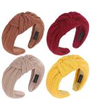 Qianxuan Fabric Headbands for Women - Solid Color Fashion Hair Accessories - Buy Online on GoSupps.com