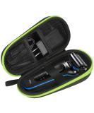 Classycoo Hard Travel Case for Braun Series 3/5/7/9 Electric Shaver - Green Fluorescence Durable Shell for Men s Razor - Buy Online on GoSupps.com