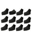 Mighty Peaks 12 pieces Nordic Walking Pads Trekking rubber buffer X-4TTW (soft) or X-4TTH (hard) and for all common Nordic walking stick -Nordic walking stock with a diameter of 10mm rounded-round - Buy Online on GoSupps.com