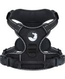 Joytale dog harness medium -sized dogs reflective soft padded dogs scrapes anti -train adjustable breathable breast dishes with safe simple control handle black m m (1 Pack) black - Buy Online on GoSupps.com