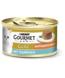 Buy Gourmet Gold Refined Ragout Wet Cat Food with Tuna - 12-Pack (12 x 85g) | Premium Quality International Shipping - Buy Online on GoSupps.com