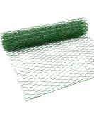 SATINIOR 2 Sheets Galvanized Chicken Wire Net 13.7 x 40 Inches for Crafts - Green Hexagonal Wire Mesh - Buy Online on GoSupps.com