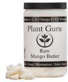 Raw Mango Butter 16 oz - 100% Pure Natural Unrefined for Skin & Hair | DIY Soap Making & Body Care - Buy Online on GoSupps.com