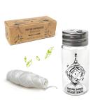 Nature Nerds - plastic-free natural dental floss in a glass bottle waxed with Candelilla 30 m (30) - Buy Online on GoSupps.com