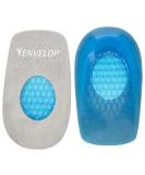 Envelop Gel Heel Cups - Heel Cushion for Women  Men  Bone Spur  Plantar Fasciitis Support - Shoe Inserts Provide Foot Pain Relief for Achilles  Feet Arch  Kids - Shock Absorbing Protector Pad (Small) US Women's (6 - 10) - Buy Online on GoSupps.com