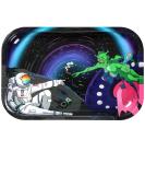 Alien Medium Rolling Tray Combo Kit - Durable Premium Metal Tray with Original Art Design - Buy Online on GoSupps.com