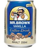 Mr. Brown Vanilla Flavored Coffee Drink 24 x 250ml - Buy Online on GoSupps.com