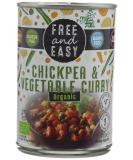 Organic Chickpea and Vegetable Curry 400g - Gluten-Free & Easy to Prepare - Buy Online on GoSupps.com