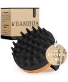 Buy Bambua Scalp Massage Brush | Anti-Scales Head Massager | Premium Shower Massage Tool | Includes Healthy Scalp eBook - International Shipping - Buy Online on GoSupps.com