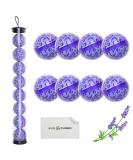 ECO-FUSED Deodorizing Balls for Sneakers Lockers Gym Bags - 8 Pack - Neutralizes Sweat Odor - Also Great for Homes Offices and Cars - Easy Twist Lock/Open Mechanism - Lavender Lavender (8 Pack) - Buy Online on GoSupps.com