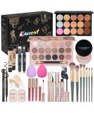 Premium Makeup Kit for Women & Teens | Full Color Makeup Set with Eyeshadow Foundation & Lipgloss - Perfect Gift for All Occasions - Buy Online on GoSupps.com