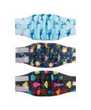 Cuteebone Dog Diapers for Male Dogs - Washable & Reusable Belly Bands (3 Pack) | Perfect Solution for Training & Travel - Buy Online on GoSupps.com