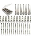 60Pcs Styling Hair Clips, Silver Metal Duck Billed Hair Clips for Women Styling Sectioning, Duckbill Long Hair Clips, Pin Curl Clips for Hair, Alligator Roller Clip with Case - Buy Online on GoSupps.com