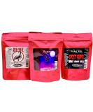Dried Carolina Reaper, Ghost Pepper, Scorpion Chili Spice Gift Set - 15 Whole Peppers + 6 Free Red Peppers - Buy Online on GoSupps.com