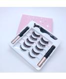 Mlen Diary Magnetic Eyelashes with Eyeliner Kit 3D Natural Look False Eyelashes with Applicator Waterproof Eyeliner Reusable Fake Lashes for Makeup Eyelashes Extension (5 Pack) - Buy Online on GoSupps.com