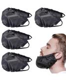Niuhong 4 Pcs Men's Beard Care Apron - Adjustable Beard Protection & Cleaning Cloth for Shaving - Buy Online on GoSupps.com