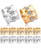 50pcs Rhinestone Dreadlocks Beads Hair Ring Decoration Braiding Hair Braid Cuff Clip Hollow Heart Tube Beads Accessory Golden Silver - Buy Online on GoSupps.com