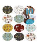 Dexcom Adhesive Mix Design Patches x 10 Pack - Easy Application, Split Backing - Wizard - Buy Online on GoSupps.com