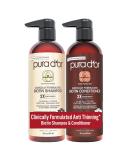 PURA D'OR Professional Grade Anti-Thinning Biotin Shampoo & Conditioner Set For Thinning Hair, Clinically Proven Hair Care 2X Concentrated DHT Blocker Hair Thickening Products For Women & Men 16oz x 2 - Buy Online on GoSupps.com