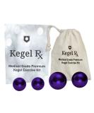 PC Muscle Exercise Kit - Medical Grade Kegel Weights for Women | Tighten Pelvic Floor Stop Leaking & Prevent Prolapse - 70g & 30g Set - Buy Online on GoSupps.com