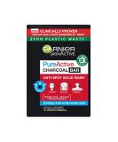 Garnier Pure Active Charcoal Bar - Deep Cleansing Soap for Clear Skin - Buy Online on GoSupps.com