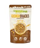 Nutty Chickpea Snack - 120g Double Roasted Vegan & Gluten-Free Nibbles | Delicious Natural Giggle Snack - Nutripur - Buy Online on GoSupps.com