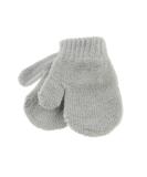 Cute Gender Neutral Baby Mittens for Outdoor Adventures | Warm Winter Knit Gloves for Babies 0-3 Months | Perfect Christmas Gift - Newborn Grey - Buy Online on GoSupps.com
