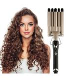 5 Barrel Hair Crimper Iron - 0.6 Inch Ceramic Tourmaline Curling Wand for Perfect Waves - Dual Voltage International Shipping - Buy Online on GoSupps.com