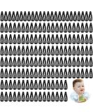 180 Pcs Black Snap Hair Clips - 1.2 Inch Metal Barrettes for Girls, Toddlers, Women - Salon Quality Hair Pins and Accessories - Buy Online on GoSupps.com