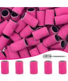 Pink Sanding Bands 100pcs 180 Grit for Nail Drill - Professional Fine Sanding Bands for Natural Nails - 3/32 Inch Nail Drill Bit Included - Buy Online on GoSupps.com