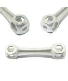 Bamboo Pro Bike Repair Tool Set | External Hexagon Wrench Spanner 6-15mm | Heavy Duty Metal Construction - Buy Online on GoSupps.com