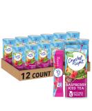 Crystal Light Sugar-Free Raspberry Iced Tea Powdered Drink Mix - 72 Pitcher Packets, 6 Count (Pack of 12) - Buy Online on GoSupps.com
