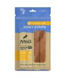 Nandi All-Natural South African Kalahari Lamb Jerky Strips 150g Grain Free Sustainably Sourced Nutrient Rich Organic Meat Supplements Raw Fed Diets - Buy Online on GoSupps.com
