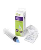 Ezy Dose Ear Wax Cleaner for Humans - Includes 10 Saline Packs - Antibacterial Syringe with Tri-Stream Tip - Buy Online on GoSupps.com