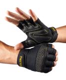FREETOO 2021 Men's Workout Gloves - Full Palm Protection, Ultra Ventilated, Cushion Pads, Silicone Grip, Gym Gloves for Weight Lifting, Exercise & Fitness - Large Black - Buy Online on GoSupps.com