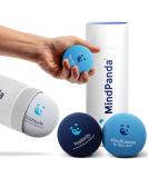 Mindpanda spirit & body gel stressball for adults - Hand therapy anti -stress balls squeezing balls with three density - fear and stress reduction - grip -strengthening hand trainer finger trainer Blue - Mindfulness Stress Balls - Buy Online on GoSupps.com