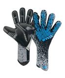 Buy Wvvou Goalkeeper Gloves - Men's Football Gloves with 4+3mm Latex Super Grip - Breathable Black & Blue Design for Ultimate Performance - Buy Online on GoSupps.com