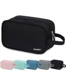 Narwey Travel Toiletry Bag for Men and Women Traveling Dopp Kit Shaving Bag for Toiletries Accessories (Black) A-Black - Buy Online on GoSupps.com