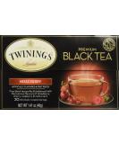 Twinings Premium Black Tea Mixed Berry - 20 Tea Bags (1.41 oz) - Delicious & Refreshing Herbal Blend - Buy Online on GoSupps.com