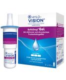 Hylo-Vision Safedrop Gel Eye Drops - Relief for Dry Eyes Preservative-Free Contact Lens Safe 2x10 ml - Buy Online on GoSupps.com