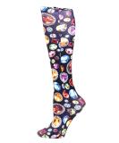Celeste Stein Bedazzled Black Therapeutic Compression Socks 15-20 mmHg Moderate Support for Better Circulation | International Shipping Available - Buy Online on GoSupps.com