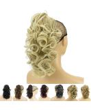 Imissu Chaotic Curly Short Claw Ponytail Hair Extensions - Dirty Blonde Clip-In Wig - Buy Online on GoSupps.com