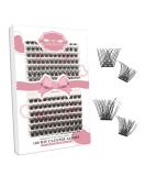 168 Pcs Colored Lash Clusters: Natural+Volume C-Mix | DIY Eyelash Extensions Kit with 2 Styles | Super Thin Band, Soft and Easy to Wear - Buy Online on GoSupps.com