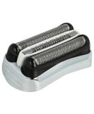 VHBW Shaving Head Compatible with Braun Old Gen: 300 310 320 340 350 350cc 360 370 370cc 380 395cc - High-Quality Shaving Head Cassette in Silver - Fast International Shipping - Buy Online on GoSupps.com