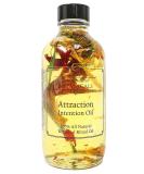 Attraction Intention Oil - 100% All Natural | Love & Money Drawing | Prosperity & Abundance | Wiccan Pagan Magick Rituals - 4 oz - Buy Online on GoSupps.com