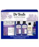 Dr Teal's Lavender Soothe & Sleep 5-Piece Gift Set: Epsom Salt, Foaming Bath, Body Wash, Oil, Pillow Spray - Buy Online on GoSupps.com
