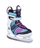 K2 Girls Juno Ice Skates - White & Light Blue (EU 35-40 / UK 3-7 / US 4-8) - International Shipping Available - Buy Online on GoSupps.com