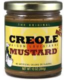 CREOLE MUSTARD - All Natural Gourmet Creole Ground Mustard, Fat Free and Mildly Spicy Mustard, Maison Louisianne Shut-My-Mouth Mustard, 10oz - Buy Online on GoSupps.com