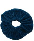AADYA Pair of Extra Large (15CM) Velvet Hair SCRUNCHIES Elastic Scrunchy Hair BOBBLES (26 Choice of Colors) (Teal Blue) - Buy Online on GoSupps.com