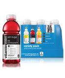 VitaminWater ZERO Sugar Variety Pack | Nutrient Enhanced Flavored Water with Vitamins, Antioxidants & Electrolytes | 20 fl oz Bottles (12 Pack) - Buy Online on GoSupps.com